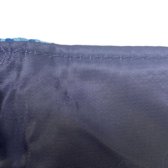 VERA BRADLEY Quilted Wallet Blue Boho Floral Cotton Marrakesh Tri-Fold Retired - Picture 10 of 10